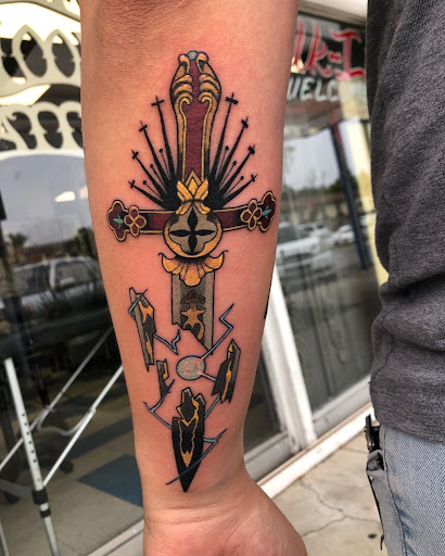 Explore toy story tattoo ideas, creative tattoo ideas in Anaheim, available at Autumn Moon Tattoo