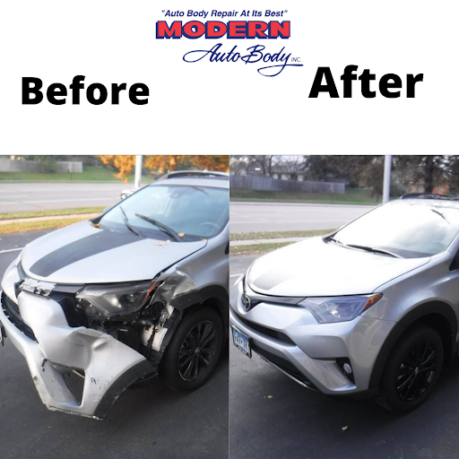 Auto Body Shop «Modern Auto Body», reviews and photos, 2240 85th Ave N, Minneapolis, MN 55444, USA