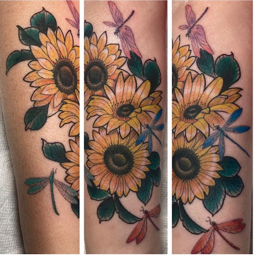 Explore collar tattoo ideas, creative tattoo ideas in Largo, available at Alchemy Tattoos and Body Piercings