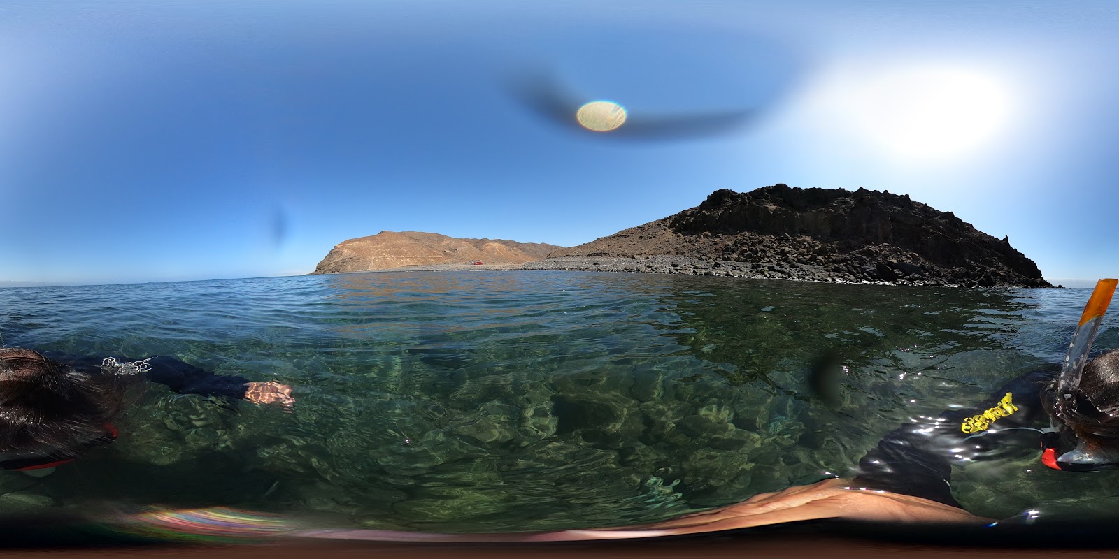 Foto van Playa de Agando met hoog niveau van netheid