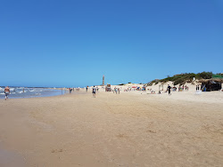 Brava de Jose Ignacio Beach'in fotoğrafı geniş bir kıyı şeridi ile birlikte