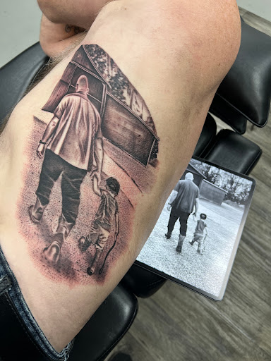 Explore kendrick lamar tattoo ideas, creative tattoo ideas in Steubenville, available at Garloch Tattooing