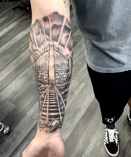 Explore warrior tattoo ideas for guys, creative tattoo ideas in Silver City, available at Independent Ink Tattoo