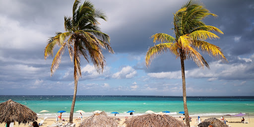 Terrazas en la playa en Habana