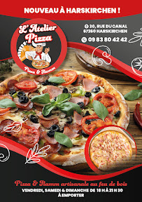 l'atelier Pizza - Flamm à Harskirchen carte