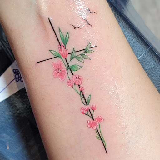 Explore filler ideas for sleeve tattoos, creative tattoo ideas in Bronx, available at Sinner tattoo studios llc