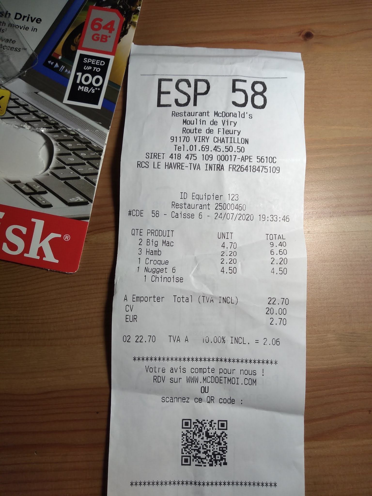 Photo n° 1 de l'avis de Le.h fait le 20/08/2020 à 19:31