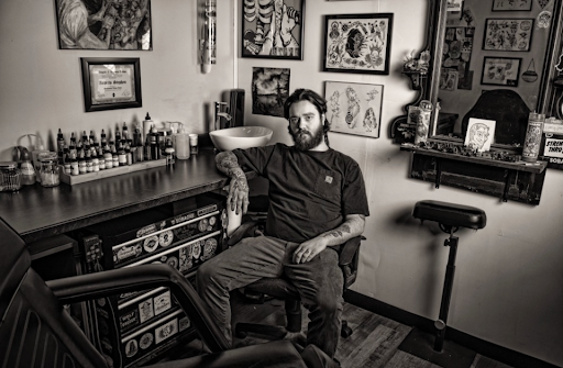 Explore chest tattoo cover up ideas, creative tattoo ideas in Bargersville, available at Angels and Demons Tattoo