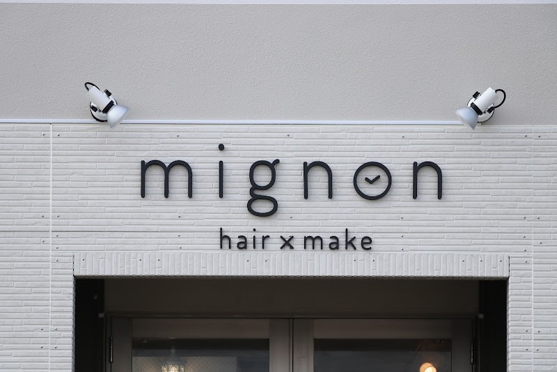 mignon hair×make