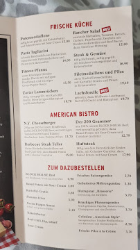 BLOCK HOUSE Zehlendorf à Berlin menu