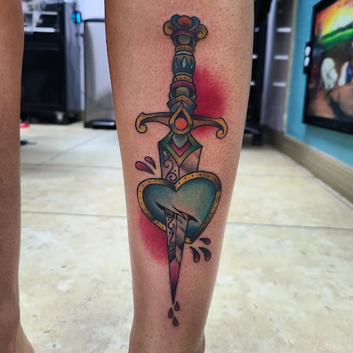 Explore massage therapist tattoo ideas, creative tattoo ideas in Orlando, available at Dungeon Tattoos & Body Piercing