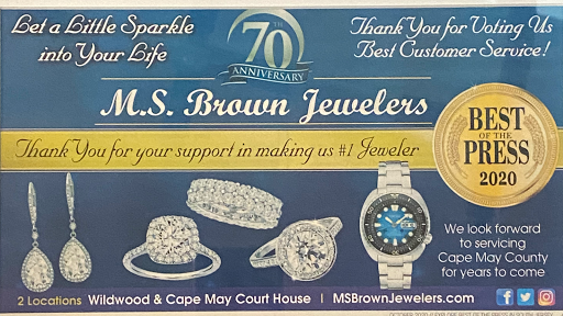 Jewelry Store «M.S. Brown Jewelers», reviews and photos, 3304 Pacific Ave, Wildwood, NJ 08260, USA