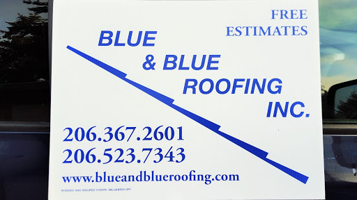 Roofing Contractor «Blue & Blue Roofing Inc», reviews and photos, 6134 Bothell Way NE, Kenmore, WA 98028, USA