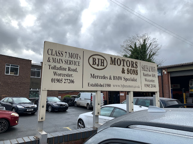 Reviews of BJH Motors & Sons in Worcester - Auto repair shop