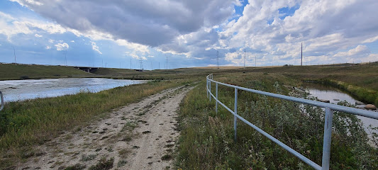Pathway near Deerfoot and Stony Trail N