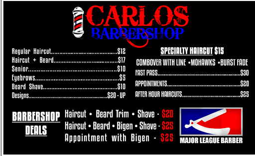 Barber Shop «Carlos Barber Shop», reviews and photos, 1410 High St, Delano, CA 93215, USA