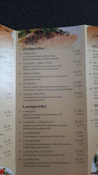 Restaurant Medaillon à Stendal menu