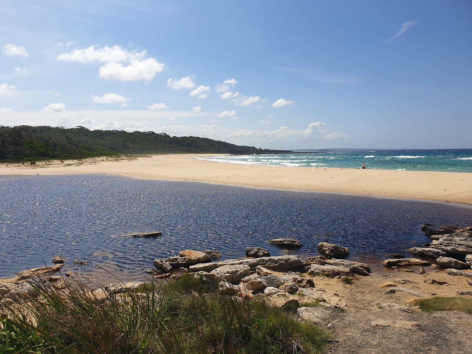Foto de North Beach com uma linha costeira espaçosa