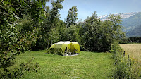 Camping du Restaurant Auberge La Libellule à Le Bourg-d'Oisans - n°1