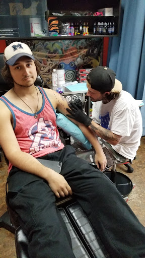 Explore black white tattoo ideas, creative tattoo ideas in Westland, available at Suicide Kings Tattoo