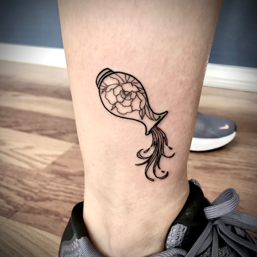Explore name tattoo ideas on neck, creative tattoo ideas in Los Alamitos, available at Mr. Inkwells Classy Tattoos