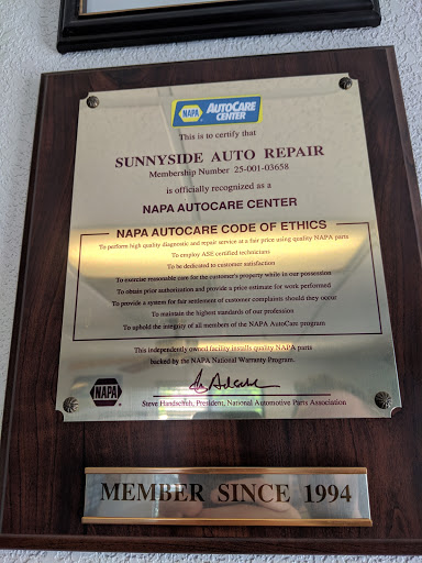 Auto Repair Shop «Sunnyside Auto Repair Inc.», reviews and photos, 5977 E Clinton Ave, Fresno, CA 93727, USA