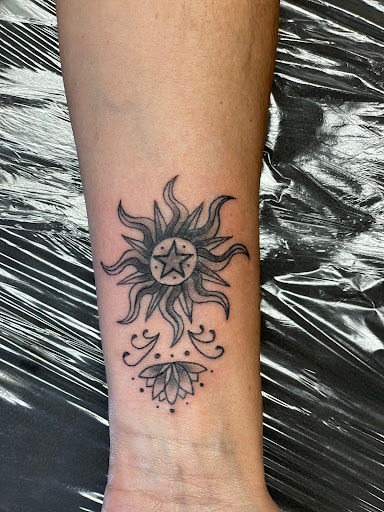 Explore twin tattoo ideas, creative tattoo ideas in Wickliffe, available at Body Revolution Tattoos & Body Piercings