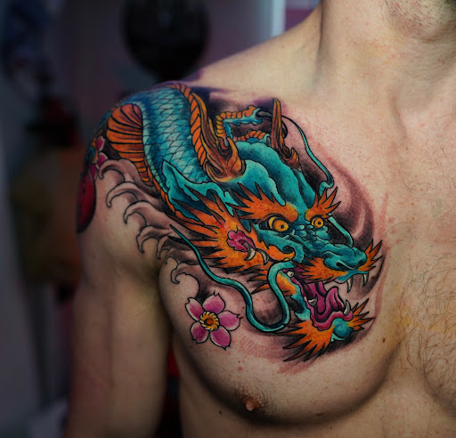 Explore freestyle tattoo ideas, creative tattoo ideas in North Brunswick, available at Orpheus Tattoo Studio