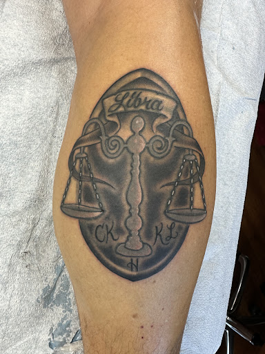 Explore harley davidson tattoo ideas, creative tattoo ideas in Hinesville, available at Dark Horse Art Studios