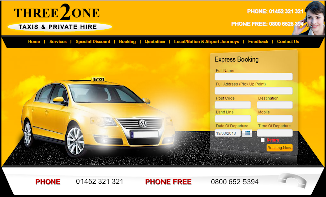 Reviews of Three 2 One Private Hire & Taxis in Gloucester - Taxi service
