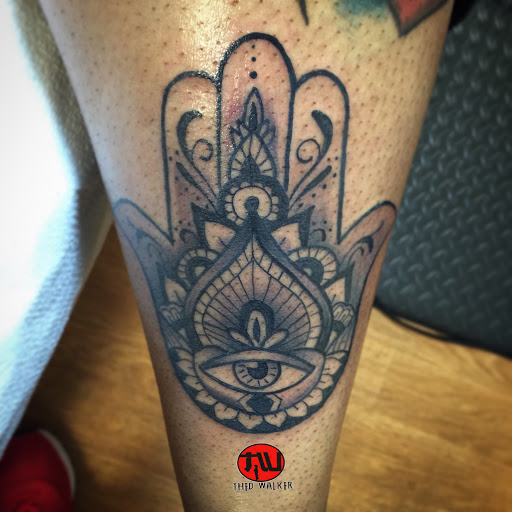 Explore barbed wire tattoo ideas, creative tattoo ideas in Atlanta, available at Golden Anchor Tattoo