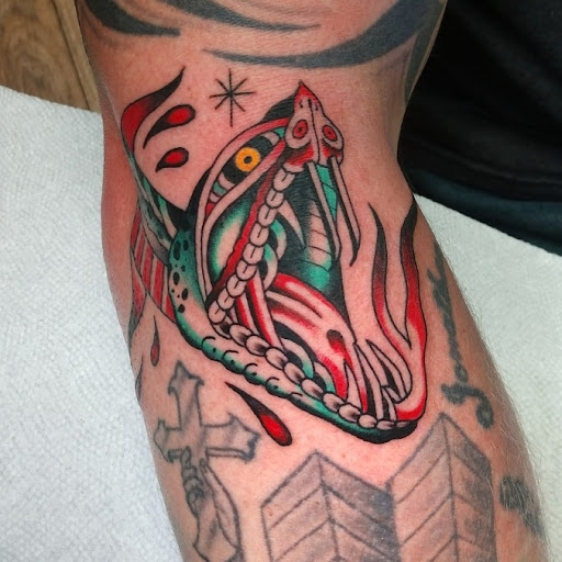 Tattoo Shop «Two Headed Dog Tattoo Studio», reviews and photos, 189 Changebridge Rd #3, Montville, NJ 07045, USA