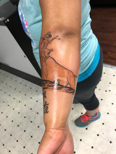 Explore grogu tattoo ideas, creative tattoo ideas in Seymour, available at American Gypsy Tattoo Corp.