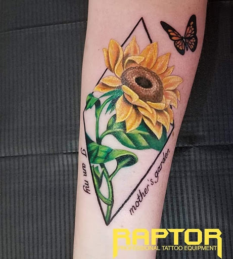 Explore female forearm tattoo ideas, creative tattoo ideas in Venice, available at Ink Monkey Tattoo and Piercing