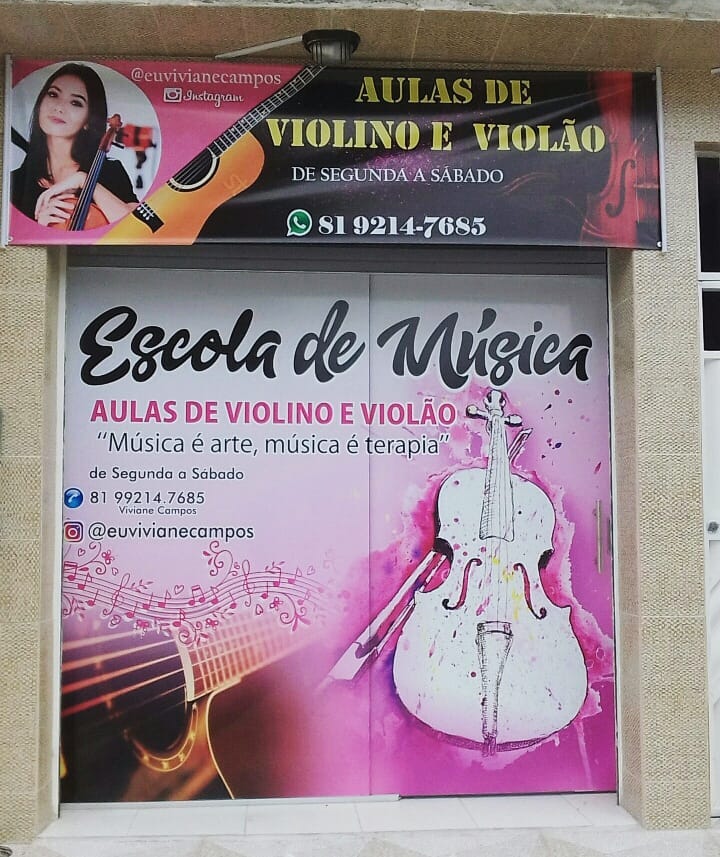 ESCOLA DE MUSICA Aulas de Violino e Violão