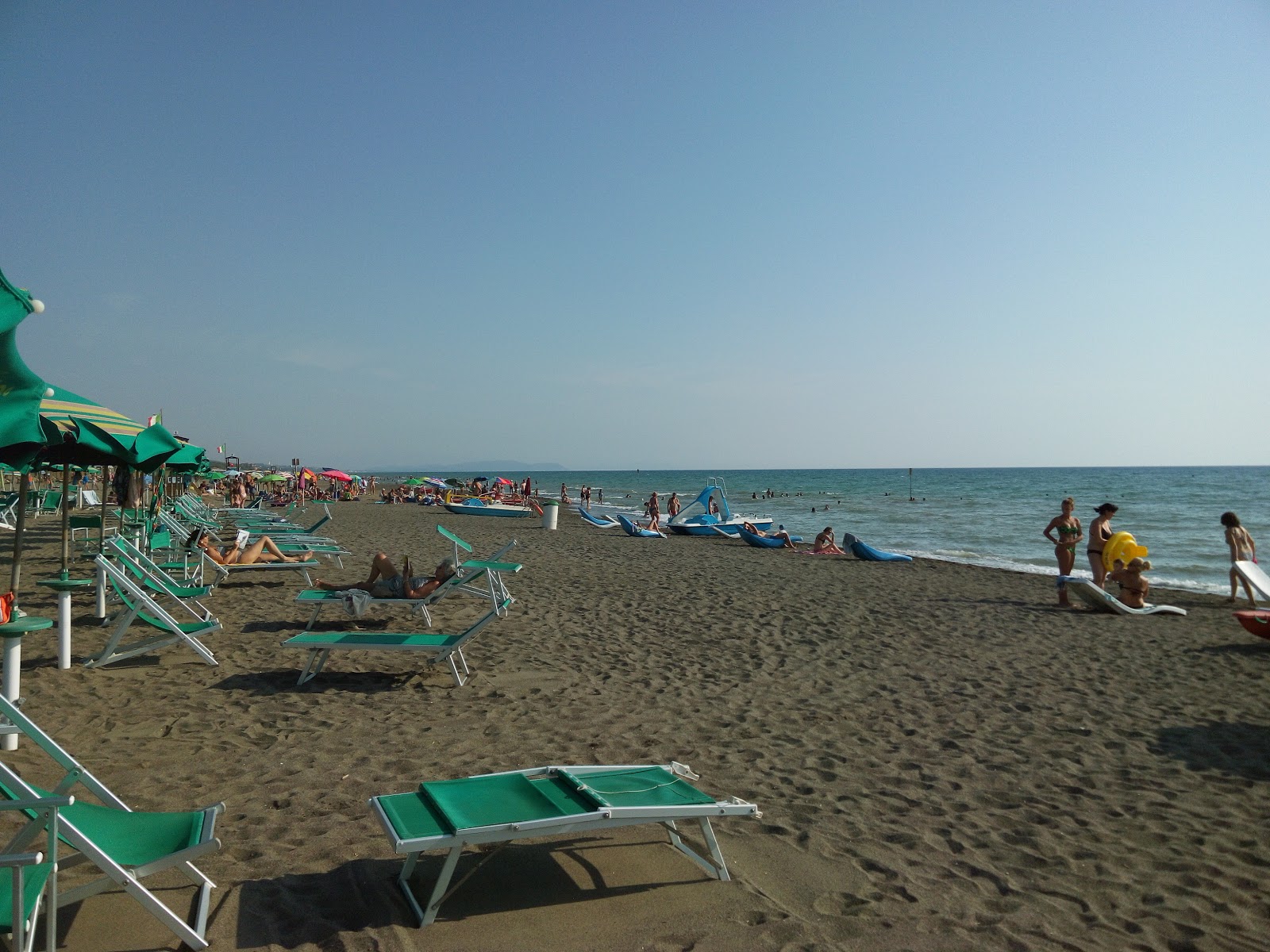 Photo de Marina di Castagneto situé dans une zone naturelle