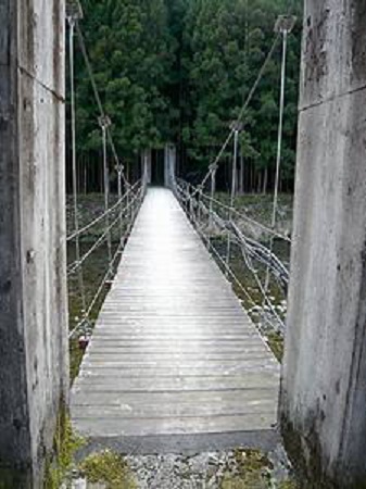 野竹の吊橋