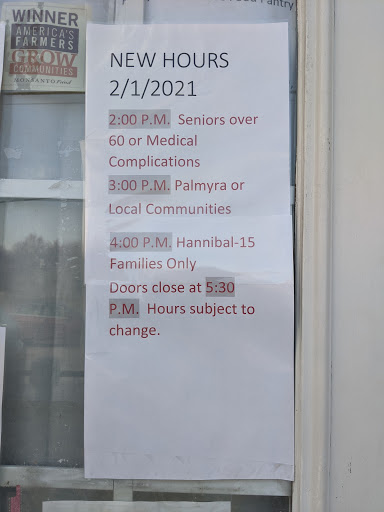 Palmyra Food Pantry – Food Distribution Center