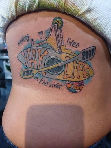 Explore hogwarts tattoo ideas, creative tattoo ideas in Niles, available at 3 Shades of Black Tattoo Studio