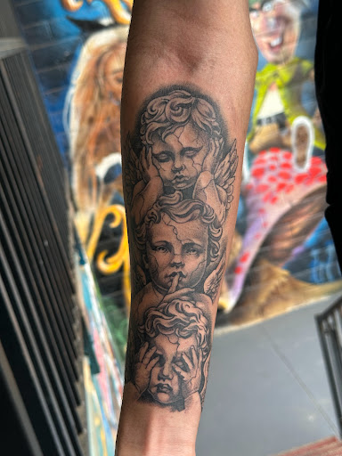 Explore bengals tattoo ideas, creative tattoo ideas in Riverside, available at The Madd Tatterz Tattoo Parlor