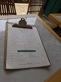Restaurant One Love Cafe à Nice - menu / carte
