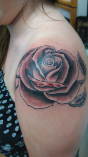 Explore mens sleeve tattoo filler ideas, creative tattoo ideas in Georgetown, available at Body Art Tattoos