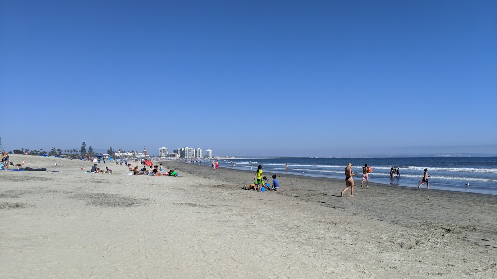 Foto af Coronado beach med høj niveau af renlighed