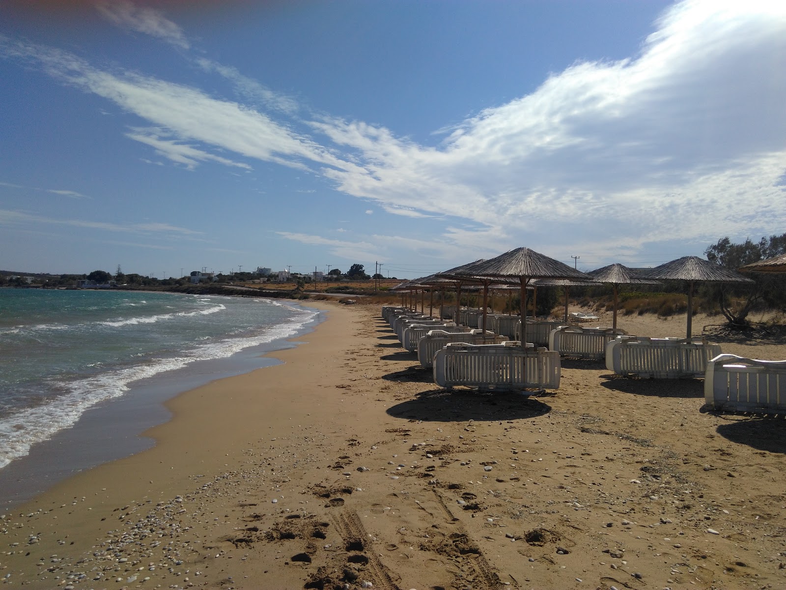 Foto van Plage Siparos voorzieningenruimte