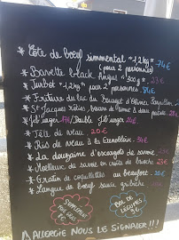 Carte du L'épicerie chez Jib à Bourdeau