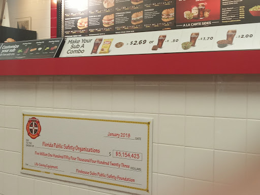 Sandwich Shop «Firehouse Subs», reviews and photos, 217 N Woodland Blvd, DeLand, FL 32720, USA