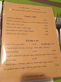 Restaurant La Vieille Fontaine La Valette du var à La Valette-du-Var carte