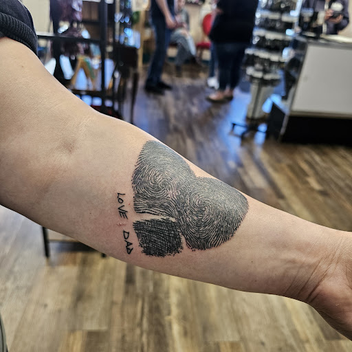 Explore emo tattoos ideas, creative tattoo ideas in Traverse City, available at Pinups & Needles