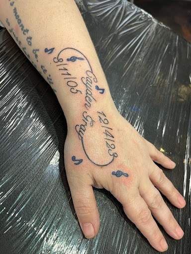 Explore forearm male tattoo ideas, creative tattoo ideas in Hartselle, available at Kingdom Minds Ink