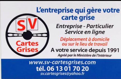 Agence d'immatriculation automobile SV Cartes Grises se déplace jusqu’à chez Vous Chaponnay